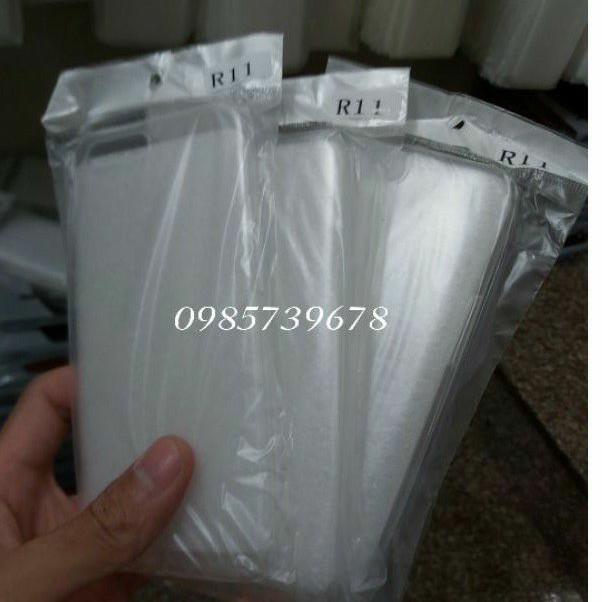 Bộ 3 chiếc ốp dẻo cho oppo R11 silicon trong suốt
