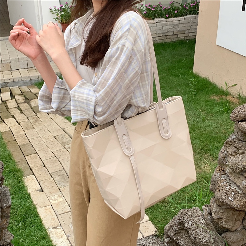 Túi Đeo Vai Họa Tiết Hình Học Độc Đáo Thời Trang Cho Nữ