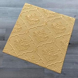 Bộ 20 tấm xốp dán tường cổ điển hoa sen 3d 70x70cm siêu đẹp, sang trọng