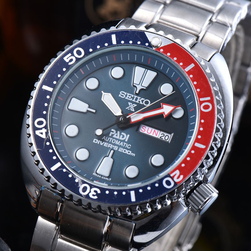Đồng Hồ Seiko PADI Nam Hiển Thị Ngày Chống Thấm Nước