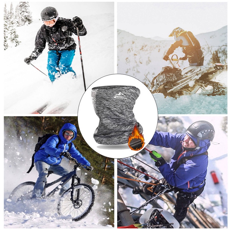 Tmdbyx  Khăn choàng cổ thể thao giữ ấm chống gió thời trang sang trọng unisex