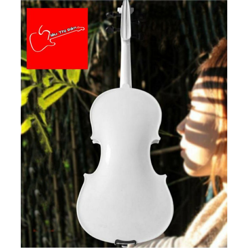 Đàn Violin  cao gấp size 4/4 gỗ trắng