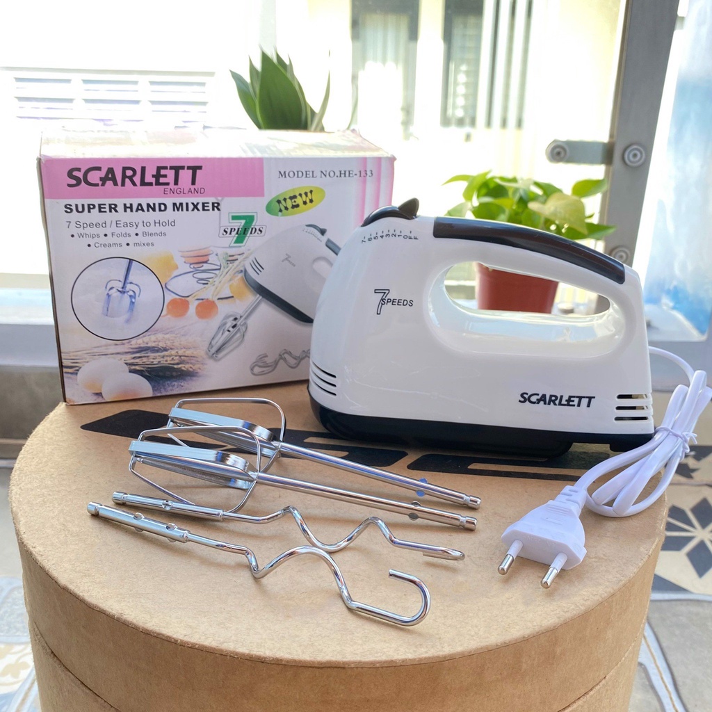 MÁY ĐÁNH TRỨNG CẦM TAY 7 TỐC ĐỘ SCARLETT