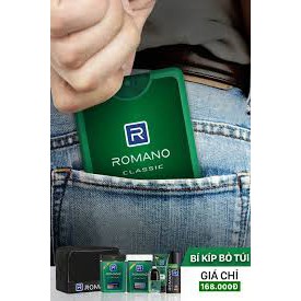 Nước Hoa Bỏ Túi Romano Classic (18ml) | BigBuy360 - bigbuy360.vn