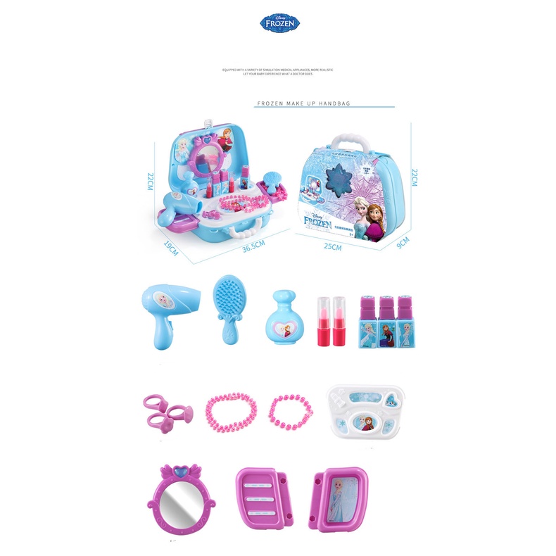 Bộ Trang Điểm Disney Frozen Elsa Princess Play House Dresser