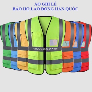ÁO GHI LÊ PHẢN QUANG BẢO HỘ LAO ĐỘNG HÀN QUỐC, ÁO KỸ THUẬT , KỸ SƯ, AN NINH, ÁO LƯỚI PHẢN QUANG