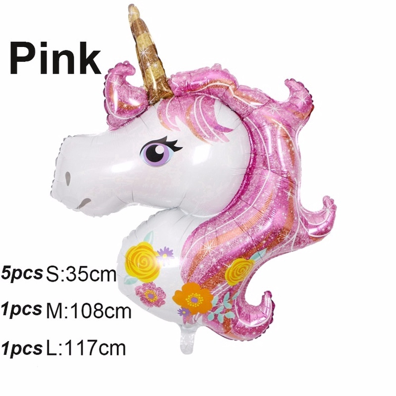 Bong bóng kiếng hình ngựa một sừng dễ thương