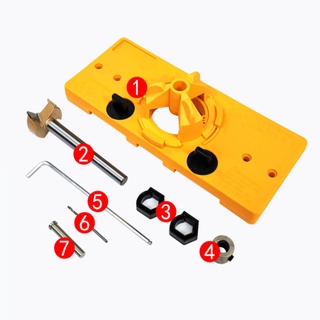 🛠 ⚒ Cữ khoan bản lề bật, cữ khoan gỗ