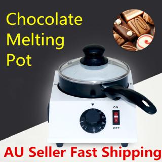 Nồi nấu sô cô la / phô mai / phô mai mini chống dính bằng sứ tiện dụng đen