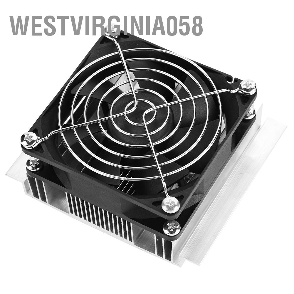 Có thể bán buôn 12V Semiconductor Refrigeration Thermoelectric Peltier Cold Plate Cooler with Fan Westvirginia058 Hàng giao ngay