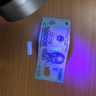 Đèn pin UV tia cực tím 100 bóng led, bằng hợp kim nhôm (mã DP150)