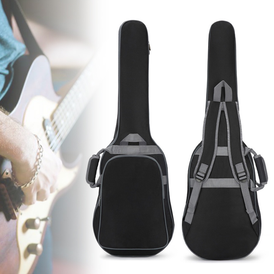 Ba Lô Vải Oxford Chống Thấm Nước Đựng Đàn Guitar Điện