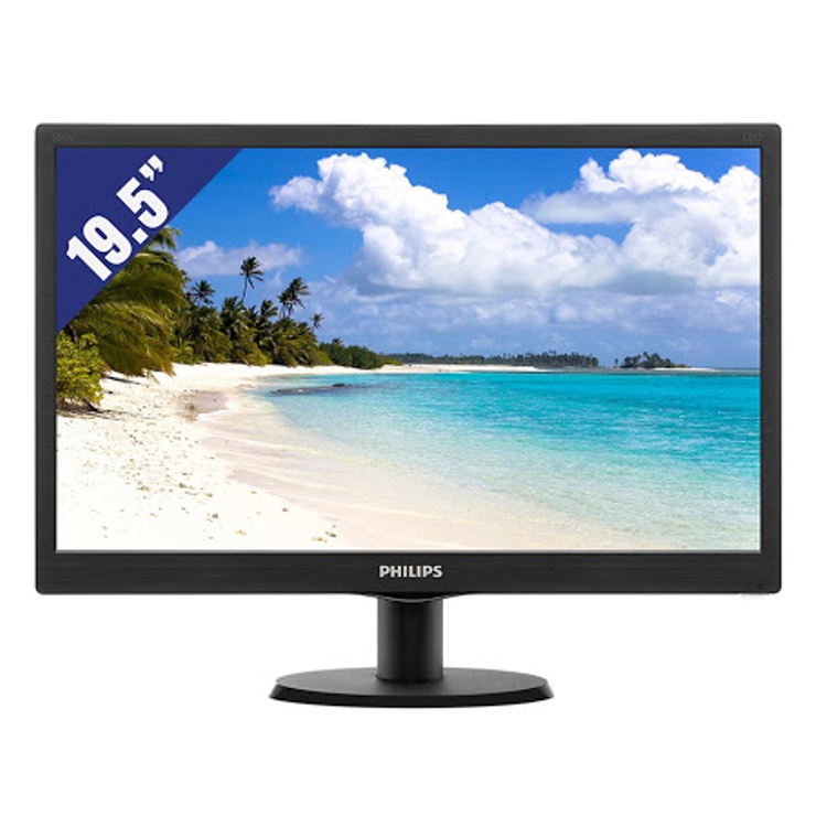 Màn hình máy tính LCD PHILIPS 203V5LSB2/97 19.5″HD 1366×768| W-LED| 60HZ| 5MS