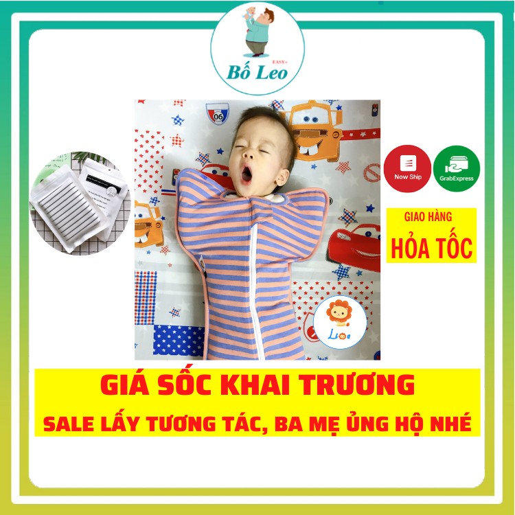 Nhộng chũn lion cho bé ngủ ngon, Ủ kén cho bé sơ sinh cao cấp.