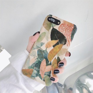 Ốp lưng iphone hình lá - ốp iphone 6 6s 6plus 6splus 7 7plus 8 8plus x xs xsmax