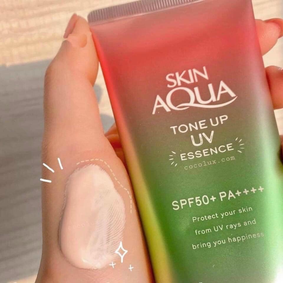 Kem Chống Nắng Hiệu Chỉnh Màu Da SKIN AQUA Tone Up UV Essence SPF50+ PA+++ - 80g