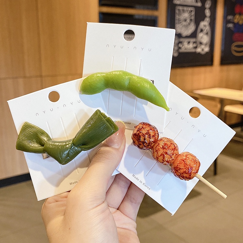 Set 12 Kẹp Tóc Hình Dáng Dễ Thương