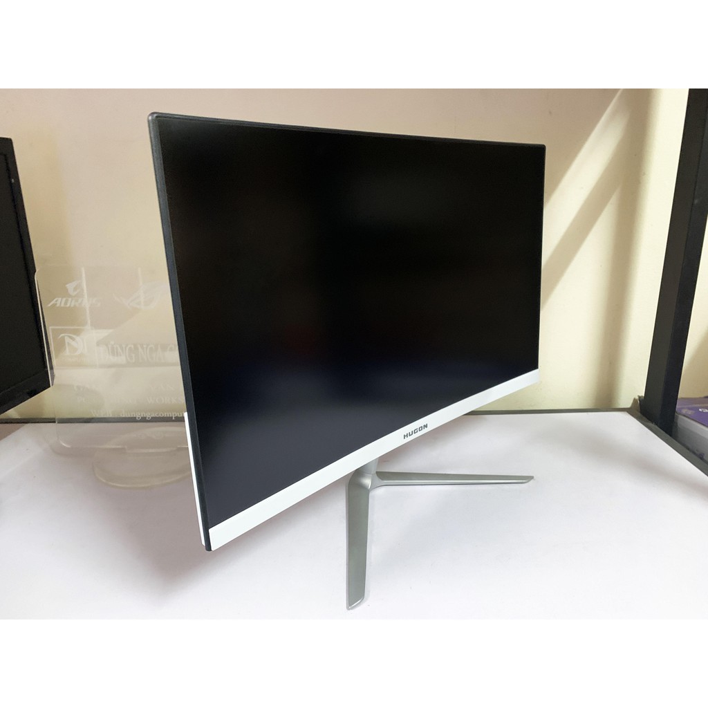 Màn Hình Máy Tính 24inch 75Hz Cong Full Viền New Siêu rẻ HUGON Q24 | BigBuy360 - bigbuy360.vn