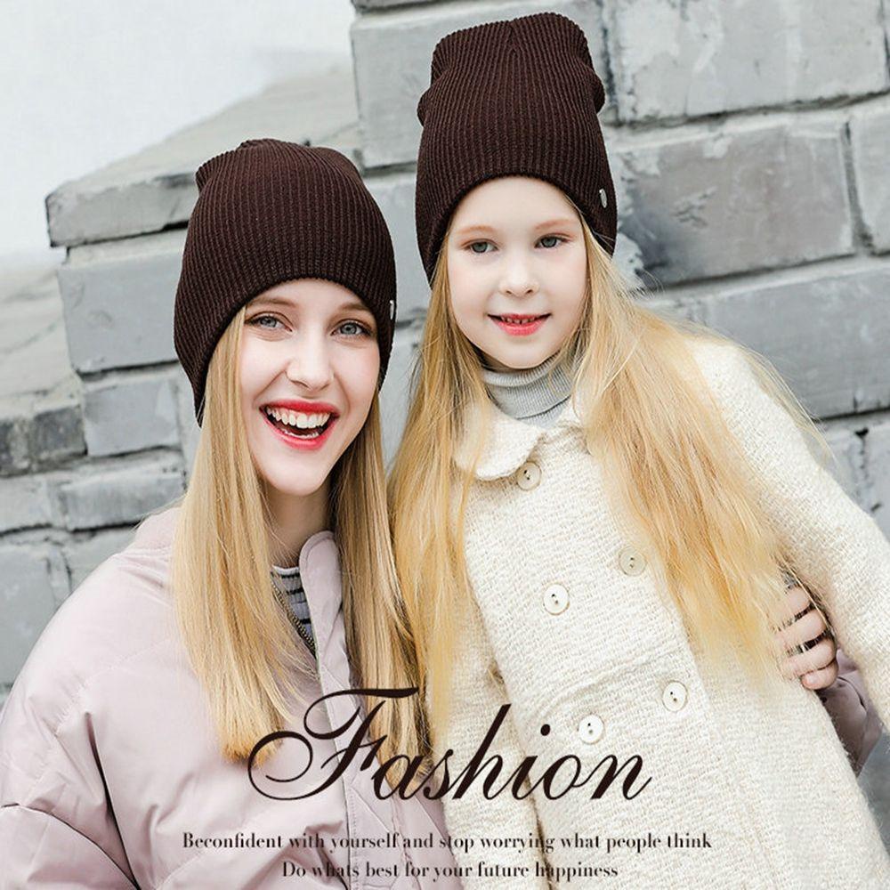 ROSE Mũ Beanie Dệt Kim Chất Lượng Cao Thời Trang Cho Nam Nữ
