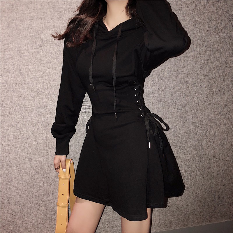 [Mã SKAMA06 giảm 8% tối đa 50K đơn 250K] ĐẦM DRESS NỮ THU ĐÔNG ULZZANG | BigBuy360 - bigbuy360.vn