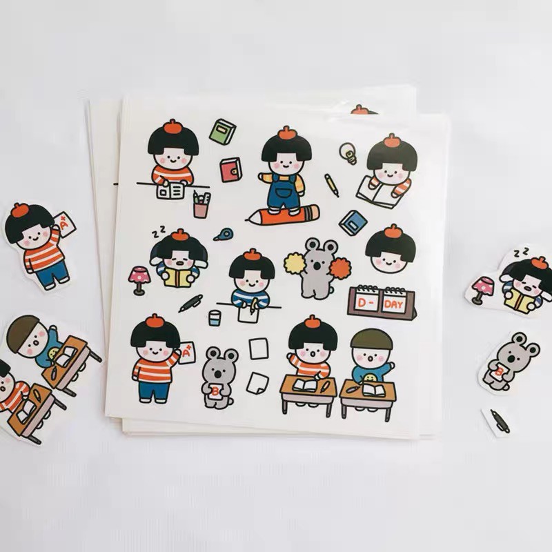 STICKER HÀN QUỐC MANZOO PANCY