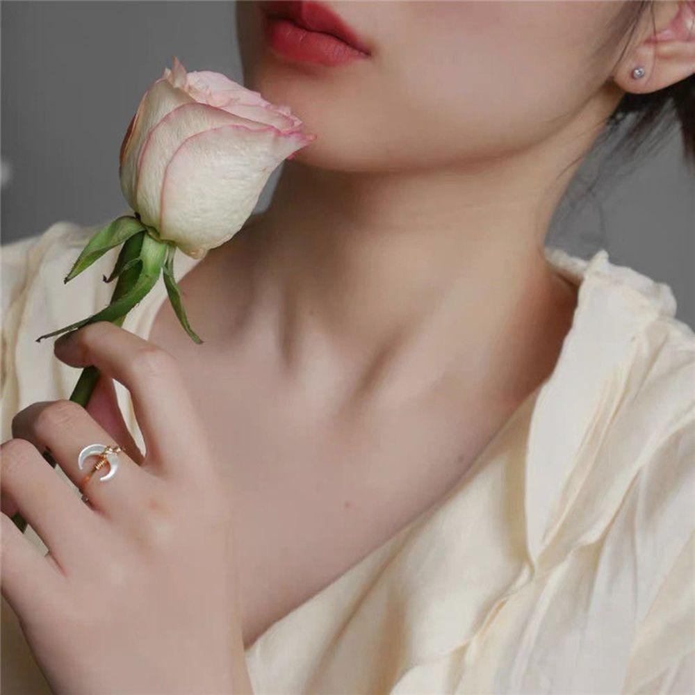 Preston Vòng cổ Choker Mặt Trăng Tinh Xảo Ngọt Ngào Cá Tính Cho Nữ