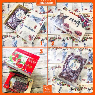 Táo Đỏ Sấy Khô Hàn Quốc Boeun Loess Jujube Quà Biếu Tết Hộp Sang Trọng 1kg Date 2023 Khách Chọn Mẫu
