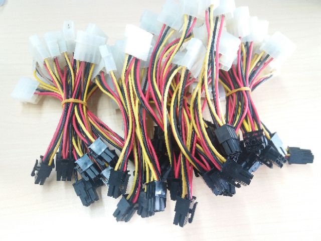 Dây nguồn phụ 6pin cho vga