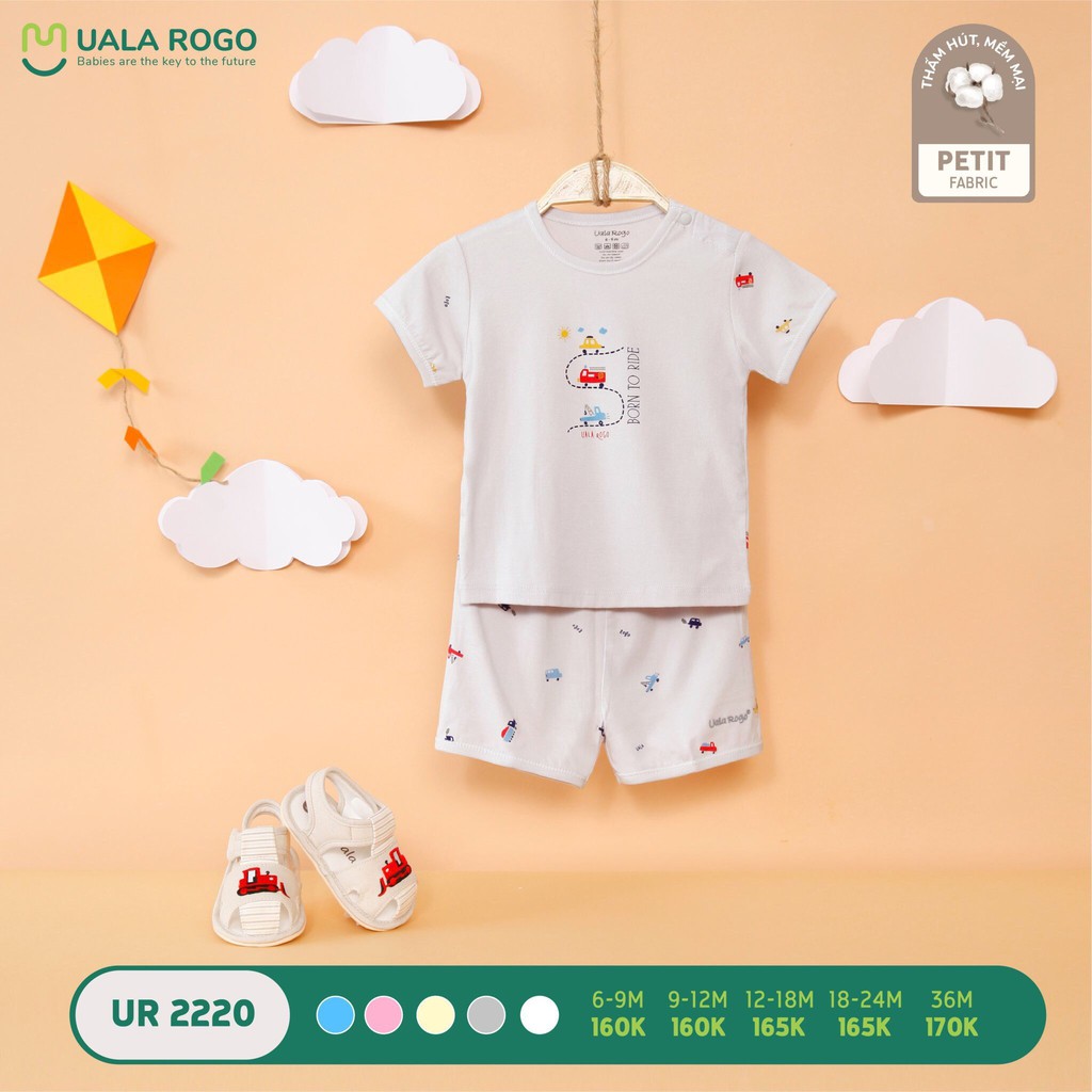 UR2220 Bộ cộc tay cài vai UalaRogo petit giao thông (6-36M)