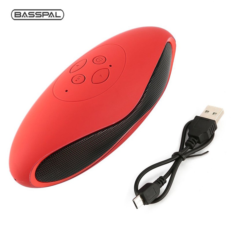 Tai Nghe Basspal X6 Bluetooth Không Dây Nhỏ Hỗ Trợ Thẻ TF USB Đài FM