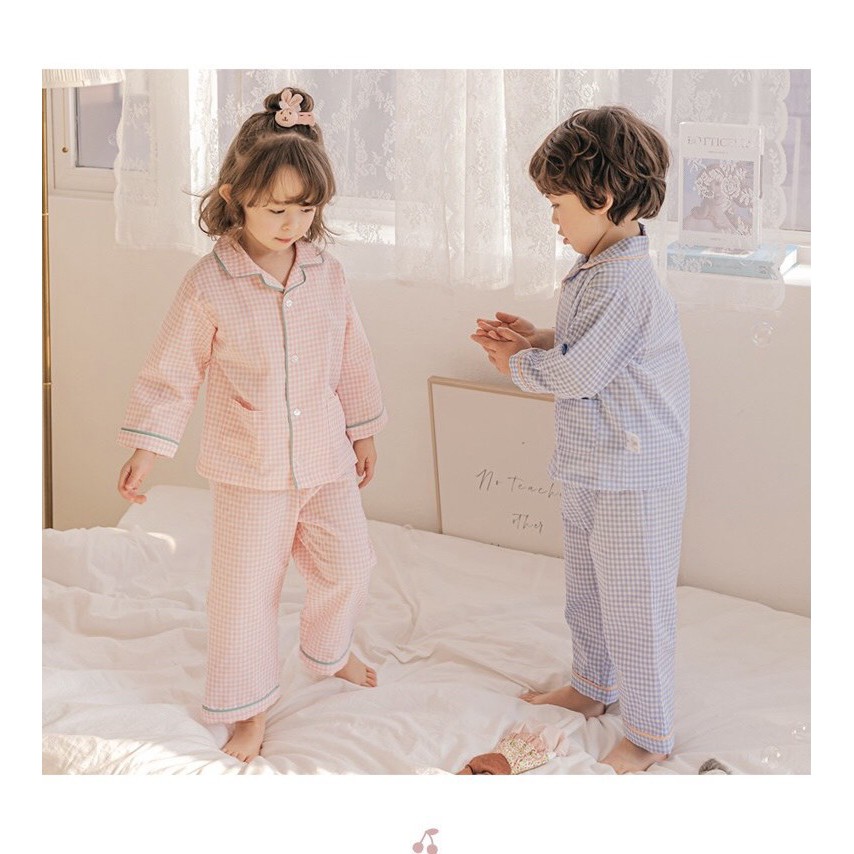 Bộ Pijama Melisa Việt Nam Xuất Hàn Chất Cotton Cực Mềm Cho bé