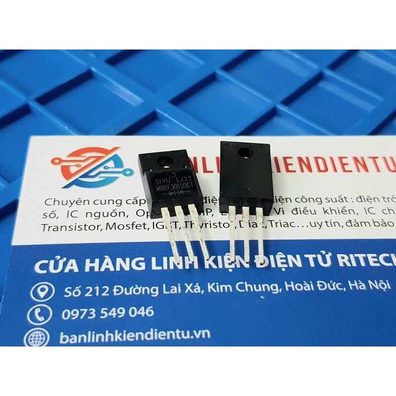 [ Combo 5 chiếc ] MBRF30150CT MBRF30150 30150CT MBRF 30150CT 30A 150V TO-220