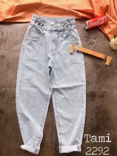 QUẦN BAGGY 2 KHUY ĐAN DÂY