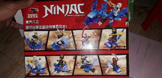 Lắp ráp Lego Ninjago Rồng 6008