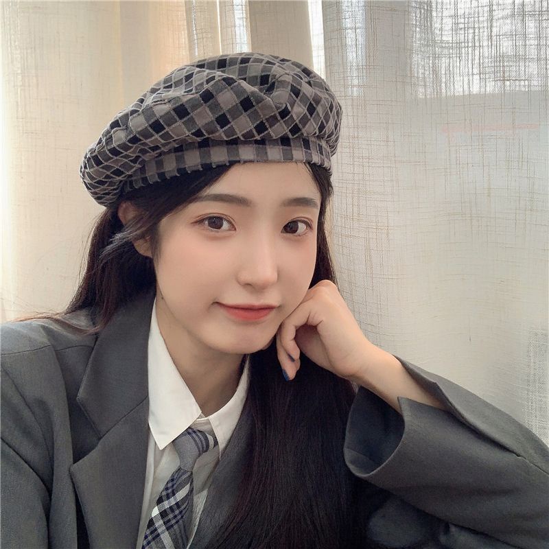 Mũ Họa Sĩ Thời Trang Đường Phố Nhật Bản Mới