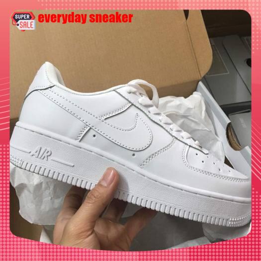 Giày thể thao AF1 Trắng, Giày sneaker air force 1 trắng full nam nữ siêu hot dễ phối đồ, bản đẹp tặng Full Box Bill