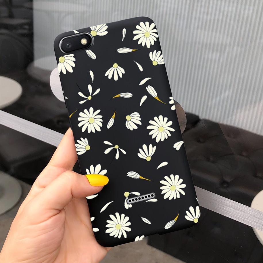 Ốp Điện Thoại Mềm Bo Viền Hình Khủng Long/Hoa Thời Trang Cho Xiaomi Redmi 6A 6A A6 Redmi6A Hongmi6A