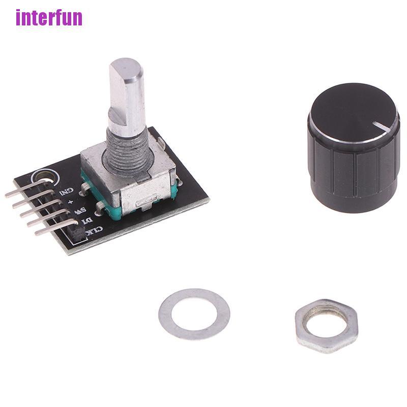 [Interfun1] Ky-040 Rotary Encoder Module Brick Sensor Development Board For Arduino [Fun]