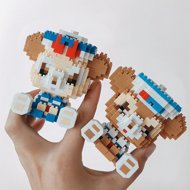 Mô Hình Lắp Ghép Hoạt Hình Lego 3D Độc Đáo, Đủ Mẫu Pokemon, Luffy, Naruto Vịt Mickey, Chuột Donal Cho Bé - Có Ảnh Thật