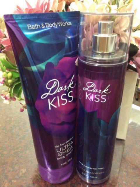 Bộ tắm, dưỡng, xịt body Bath & BodyWorks mùi Darkiss quyến rũ