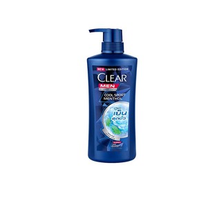 01 chai dầu gội đầu Clear Men bạc hà thái lan 400ml