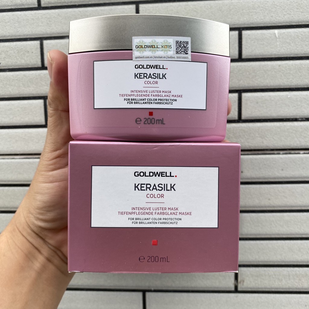 Mặt nạ bảo vệ màu nhuộm Goldwell Kerasilk Color Luste Mask 200ml