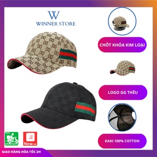 Mũ Lưỡi Trai GC Nam Nữ Thêu Thời Trang 2 Màu Sang Chảnh