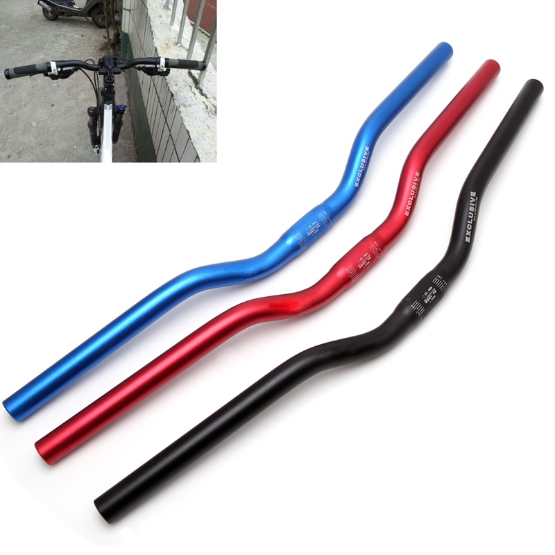 Trục Nâng Ghi Đông Xe Đạp Leo Núi Bằng Hợp Kim Nhôm Kích Thước 25 4mm 60cm