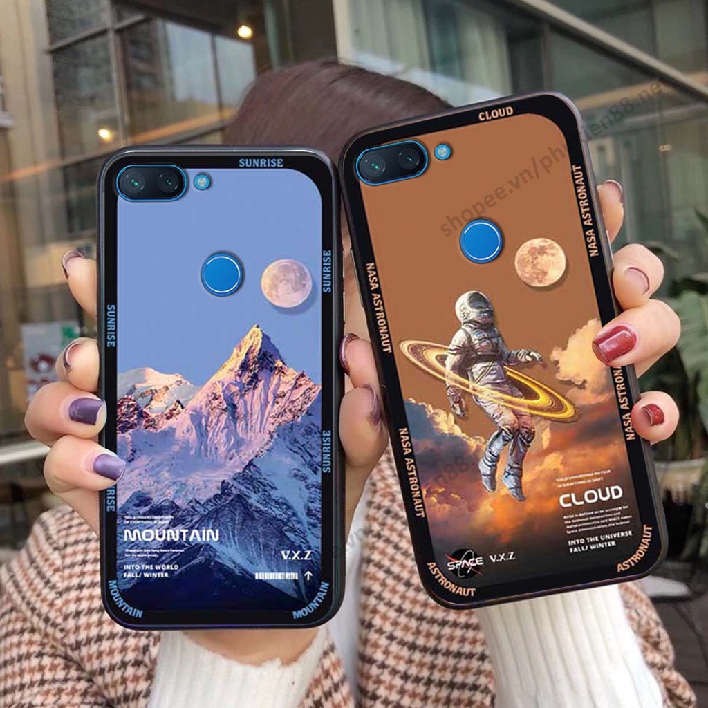 Ốp Xiaomi Mi 8 SE / Mi 8 Lite hình vũ trụ, mountain, cloud phong cách cá tính