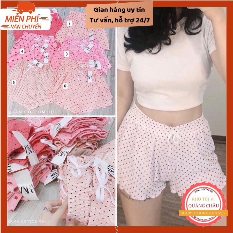 Quần Sooc Nữ Mặc Nhà FREESHIP Quần Short Đùi Cotton Họa Tiết Siêu Hot Quần Đũi Thái freesize chất đẹp loại 1