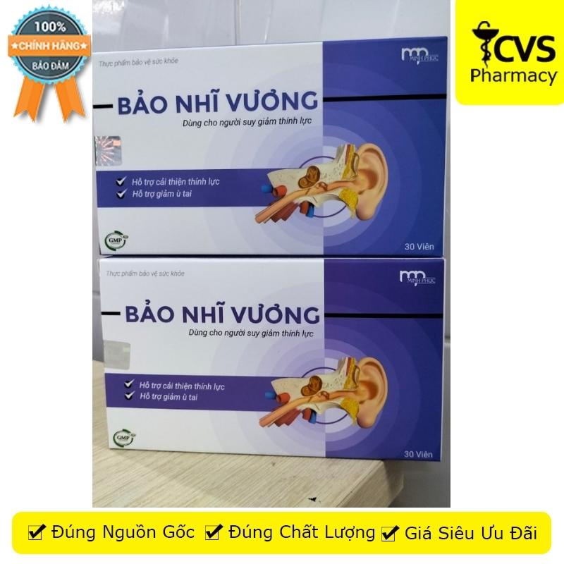 Bảo Nhĩ Vương (Hộp 30 Viên) - giúp cải thiện thính lực, giảm ù tai, nghe kém - CVS Pharmacy