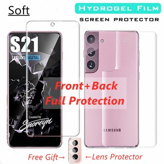 Bảo Vệ Mặt Trước Và Sau Bảo vệ màn hình Vệ Camera Sau Cho Samsung Galaxy S22 S21 Ultra Plus FE S21fe S21Plus S22+ S21+ S21Ultra 5g