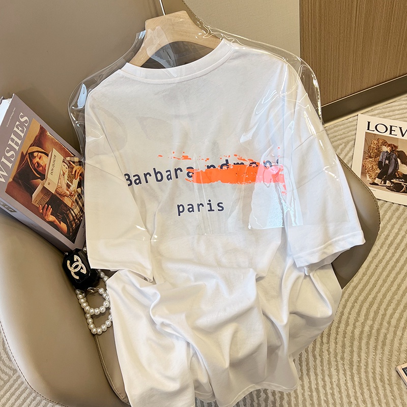 NRVP Áo Thun Tay Ngắn Cổ Tròn Thời Trang Mùa Hè Phong Cách Hàn Quốc 2022 Cho Nam Và Nữ