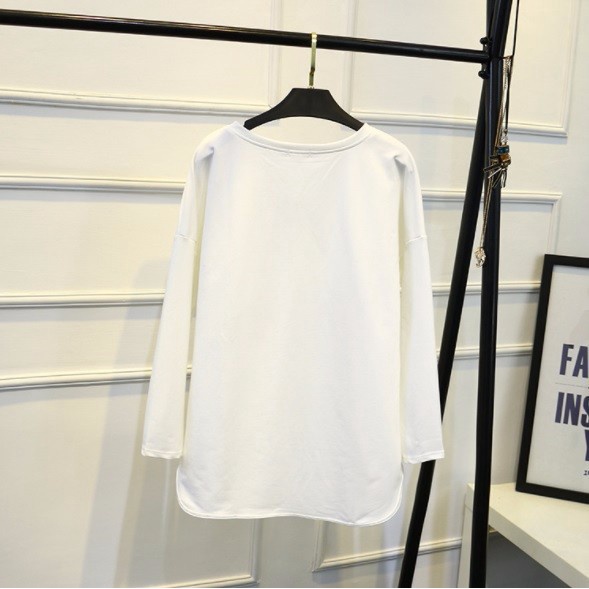 U2218 Áo thun nữ dài tay cho người mập hàng nhập- giá 430k